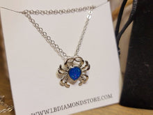 Load image into Gallery viewer, Trendy Crab Necklace -Silver tone - Gift for her