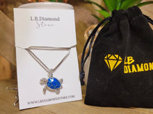Load image into Gallery viewer, Trendy Turtle Necklace Silver tone Necklace