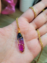Load image into Gallery viewer, Mermaid Magic Crystal Point Necklace - Daily Necklace Perfect Gift for Her or Him
