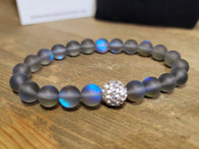 Load image into Gallery viewer, Moon Stone Bracelet For Luck And Prosperity. Power Bracelet 8mm
