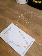 Load image into Gallery viewer, Pearl heart Choker Necklace  Trendy Pearl necklace