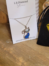 Load image into Gallery viewer, Kitty Pendant Necklace - Trendy Kitty necklace Silver tone