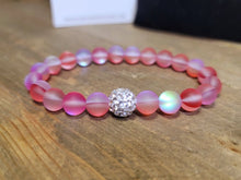 Load image into Gallery viewer, Moon Stone Bracelet For Luck And Prosperity. Power Bracelet 8mm