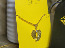 Load image into Gallery viewer, Golden Wing Pendant necklace Trending Necklace , Gold plated charm, Wing necklace