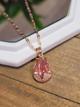 Load image into Gallery viewer, Gorgeous Rose Necklace Stainless Steel Beautiful Crystal Necklace