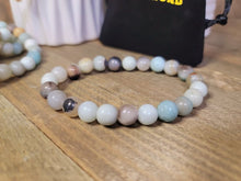 Load image into Gallery viewer, Amazonite 8mm Stretch genuine crystal amazonite bracelet