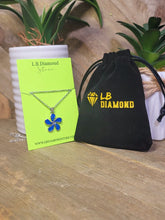 Load image into Gallery viewer, Cute Flower Dainty Necklace - gift for her Silver Tone