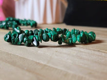 Load image into Gallery viewer, Malachite Bracelet Handmade Genuine Crystal Stretch Bracelet