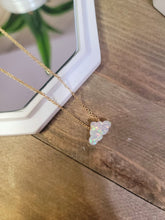 Load image into Gallery viewer, Cloud Necklace, Cloud Charm, Pendant on a Dainty Gold Plated Non Tarnish