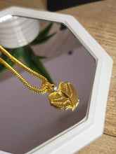 Load image into Gallery viewer, Golden Wing Pendant necklace Trending Necklace , Gold plated charm, Wing necklace