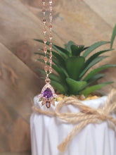 Load image into Gallery viewer, Gorgeous Flower Colorful Stainless Steel Necklace - Healing necklace