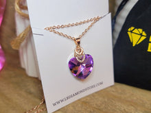 Load image into Gallery viewer, I Love You Necklace - Trendy Heart necklace Gold tone - Gift for her