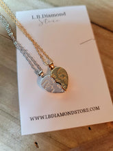 Load image into Gallery viewer, Lovers 2 PC Couple Necklace - Trendy Couple necklace Bbf Lovers