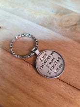 Load image into Gallery viewer, I F* love you keychain Funny Couples gift Cute Keychain