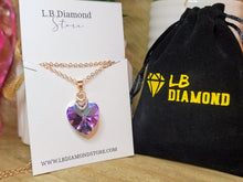 Load image into Gallery viewer, I Love You Necklace - Trendy Heart necklace Gold tone - Gift for her
