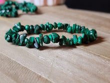 Load image into Gallery viewer, Malachite Bracelet Handmade Genuine Crystal Stretch Bracelet