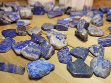 Load image into Gallery viewer, ONE LAPIS LAZULI TUMBLED STONE