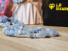 Load image into Gallery viewer, Blue Chalcedony Bracelet Handmade Genuine Crystal Stretch Bracelet