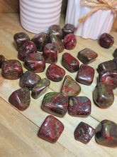 Load image into Gallery viewer, ONE UNAKITE TUMBLED STONE