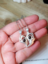 Load image into Gallery viewer, 2 PC Set I love you Heart necklace Set Couple's GIFT