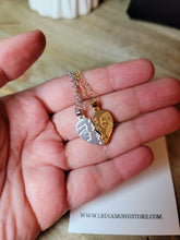 Load image into Gallery viewer, Lovers 2 PC Couple Necklace - Trendy Couple necklace Bbf Lovers