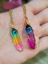 Load image into Gallery viewer, Mermaid Magic Crystal Point Necklace - Daily Necklace Perfect Gift for Her or Him