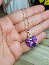 Load image into Gallery viewer, I Love You Necklace - Trendy Heart necklace Gold tone - Gift for her