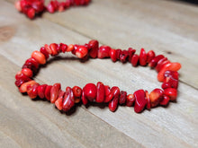 Load image into Gallery viewer, Red Jasper Natural Healing Bracelet Chip Bracelet Natural Bracelet