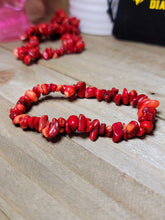 Load image into Gallery viewer, Red Jasper Natural Healing Bracelet Chip Bracelet Natural Bracelet