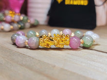 Load image into Gallery viewer, Grade A++ Fluorite Crystal Bead Bracelet 10mm, Genuine Feng Shui Fluorite Gemstone Bracelet,