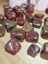 Load image into Gallery viewer, ONE UNAKITE TUMBLED STONE