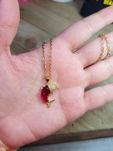 Load image into Gallery viewer, Natural Handmade Crystal Necklace Cute Fish Necklace Trendy necklace