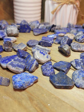 Load image into Gallery viewer, ONE LAPIS LAZULI TUMBLED STONE