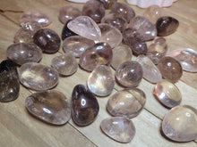 Load image into Gallery viewer, ONE SMOKY QUARTZ TUMBLED STONE