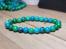 Load image into Gallery viewer, Stunning Phoenix Chrysocolla Bracelets 8mm For empowerment, communication courage