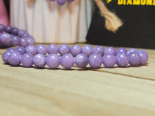 Load image into Gallery viewer, Handmade Purple Kunzite Bracelet Powerful Bracelet 8mm Healing Energy Crystal