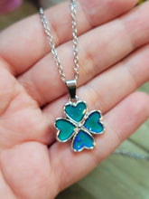 Load image into Gallery viewer, Changing Color Mood Stone Necklace Heart Necklace Mood