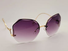 Load image into Gallery viewer, Rimless Sunglasses Women Ocean Water Cut Eyewear Women/Men