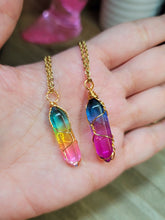Load image into Gallery viewer, Mermaid Magic Crystal Point Necklace - Daily Necklace Perfect Gift for Her or Him