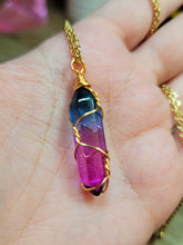 Load image into Gallery viewer, Mermaid Magic Crystal Point Necklace - Daily Necklace Perfect Gift for Her or Him