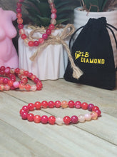 Load image into Gallery viewer, Carnelian Bracelet | Root Sacral Chakra Healing Stone | Virgo Zodiac | Vitality |