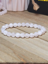 Load image into Gallery viewer, Natural Handmade Crystal bracelet Cracked Quartz Beaded 8mm bracelet