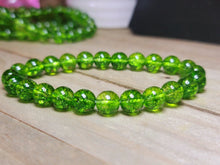 Load image into Gallery viewer, Natural Handmade Crystal bracelet Cracked Quartz Beaded 8mm