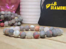 Load image into Gallery viewer, Natural Handmade Crystal bracelet African BloodStone Beaded 8mm Bracelet