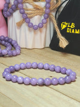 Load image into Gallery viewer, Handmade Purple Kunzite Bracelet Powerful Bracelet 8mm Healing Energy Crystal