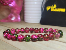 Load image into Gallery viewer, Natural Handmade Crystal bracelet Cracked Quartz Beaded 8mm