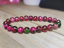 Load image into Gallery viewer, Natural Handmade Crystal bracelet Cracked Quartz Beaded 8mm