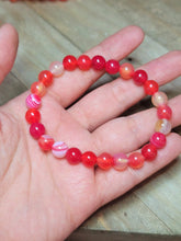 Load image into Gallery viewer, Carnelian Bracelet | Root Sacral Chakra Healing Stone | Virgo Zodiac | Vitality |