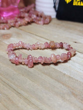 Load image into Gallery viewer, Strawberry Quartz Natural Healing Bracelet Chip Bracelet