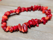 Load image into Gallery viewer, Red Jasper Natural Healing Bracelet Chip Bracelet Natural Bracelet
